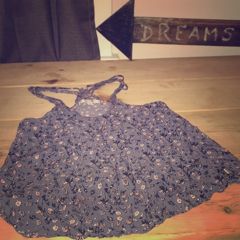 Adam Levine tank top with flowers